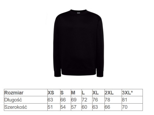 bluza tabela