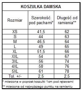 koszulka damska 5XXL