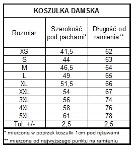 koszulka damska 5XXL