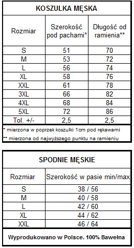 pizama meska