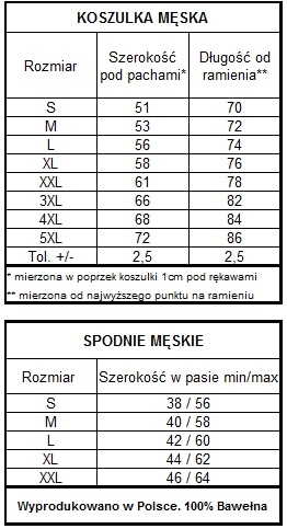 pizama meska