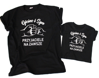 Przyjaciele - Koszulki dla Taty i Dziecka   